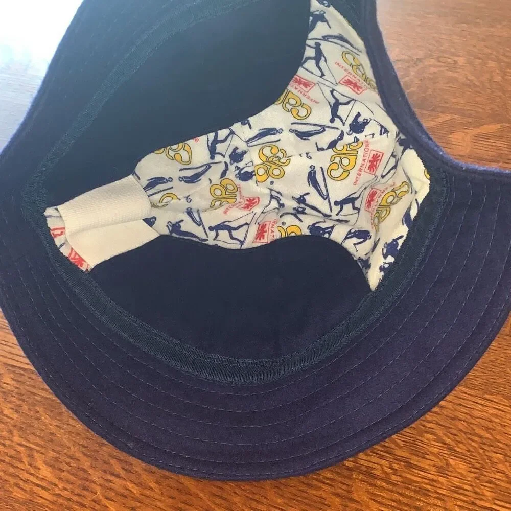 NWOT Vintage Capo International‎ Blue Wool Bucket Hat - Picture 7 of 12